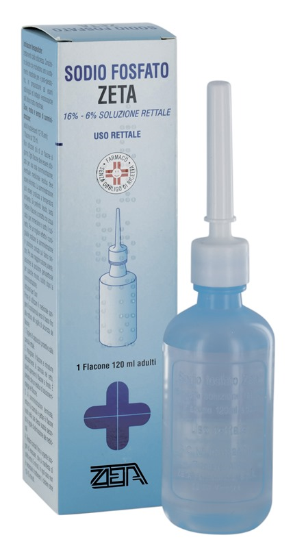 SODIO FOSFATO ZETA*RETT 120ML - farmacia187.it