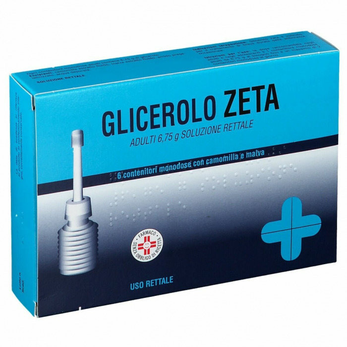 GLICEROLO ZETA*6CONT 6,75G CAM - farmacia187.it