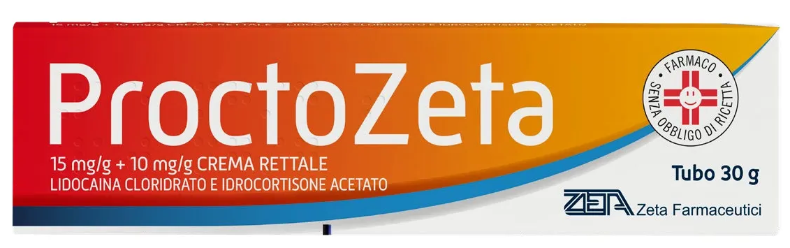 PROCTOZETA*CR 30G 15+10MG/G - farmacia187.it