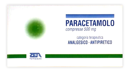 PARACETAMOLO ZETA*20CPR 500MG - farmacia187.it