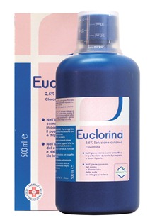 EUCLORINA 2,5%*1FL 500ML - farmacia187.it