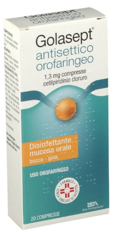 GOLASEPT ANT ORO*20CPR 1,3MG - farmacia187.it