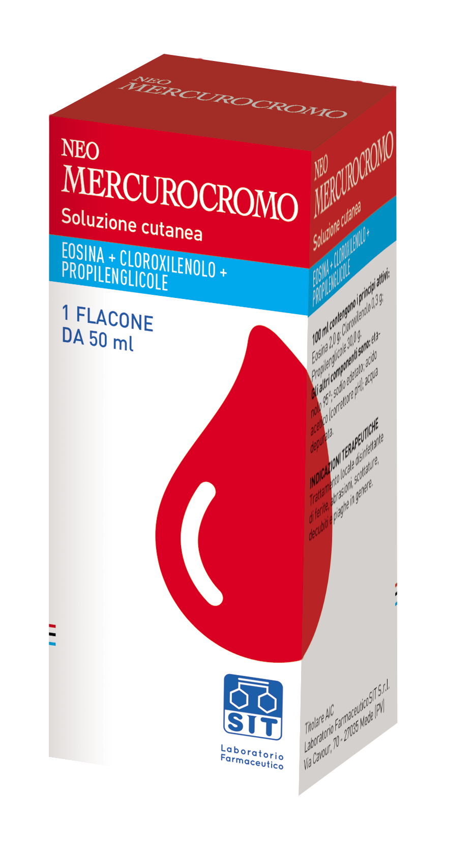 NEOMERCUROCROMO*SOLUZ FL 50ML - farmacia187.it
