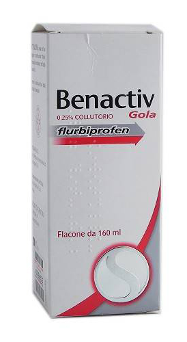 BENACTIV GOLA*COLLUT 160ML 2,5 - farmacia187.it