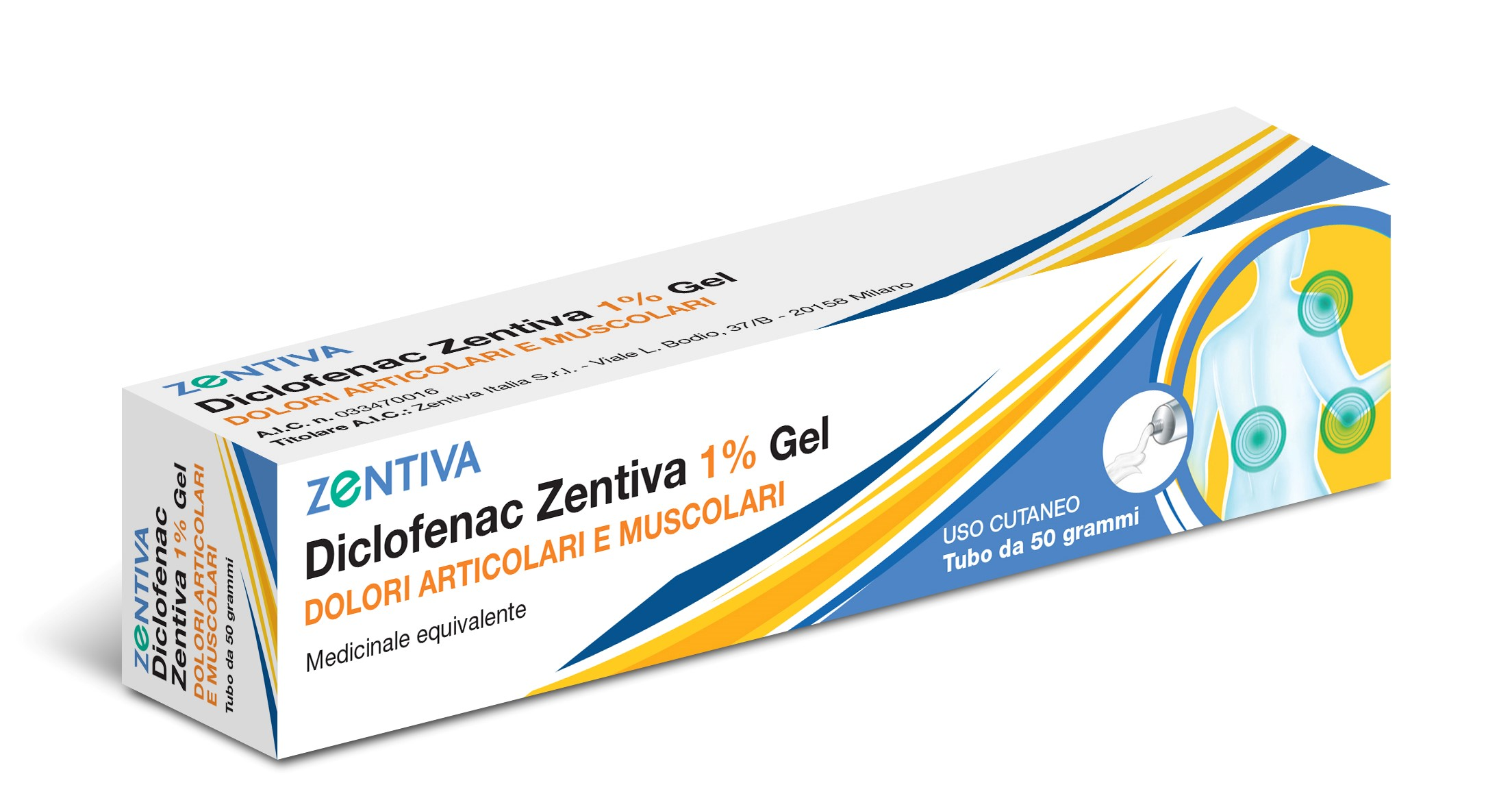 DICLOFENAC ZENTIVA*GEL 50G 1% - farmacia187.it