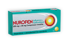 NUROFEN - Influenza Raffreddore - Compresse Rivestite 12 pezzi - farmacia187.it