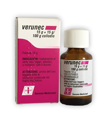 VERUNEC*FL 15G+15G/100G COLLOD - farmacia187.it