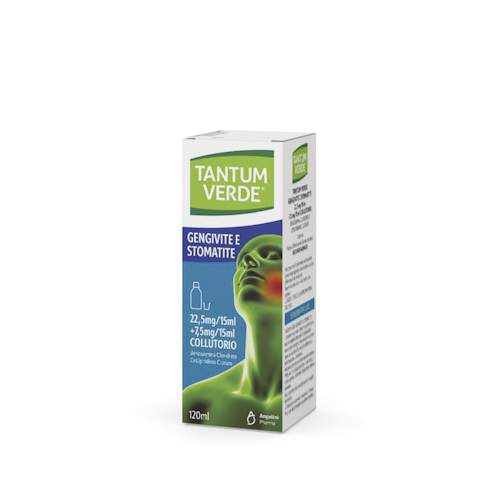 TANTUM VERDE GENG E STOM*120ML - farmacia187.it