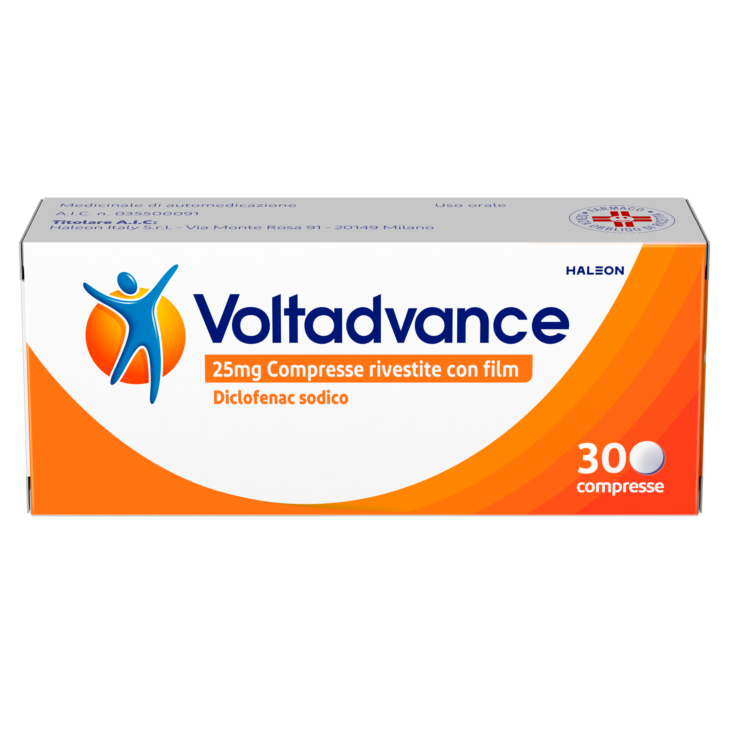 VOLTADVANCE*30CPR RIV 25MG - farmacia187.it