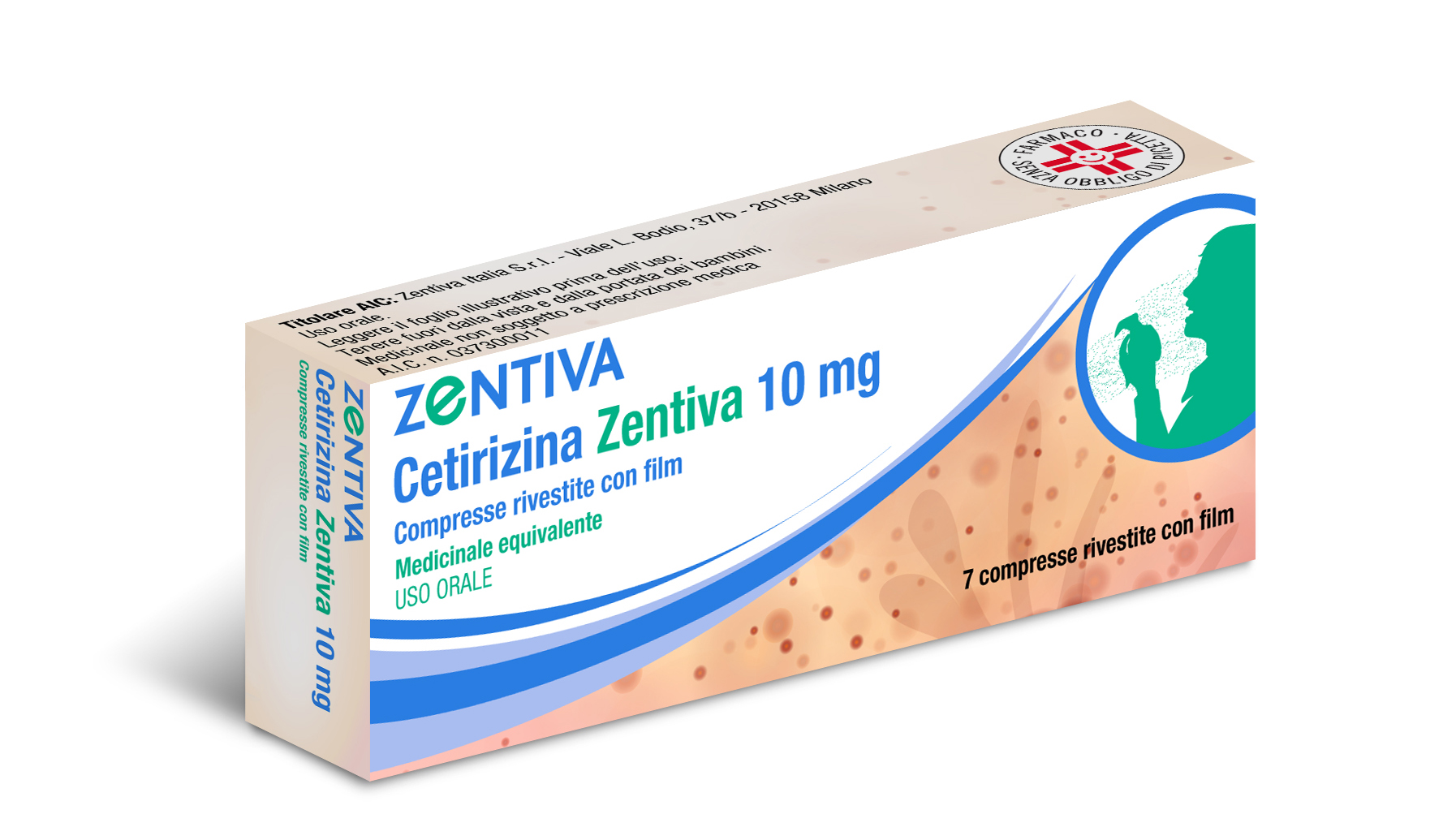 CETIRIZINA ZENT*7CPR RIV 10MG - farmacia187.it