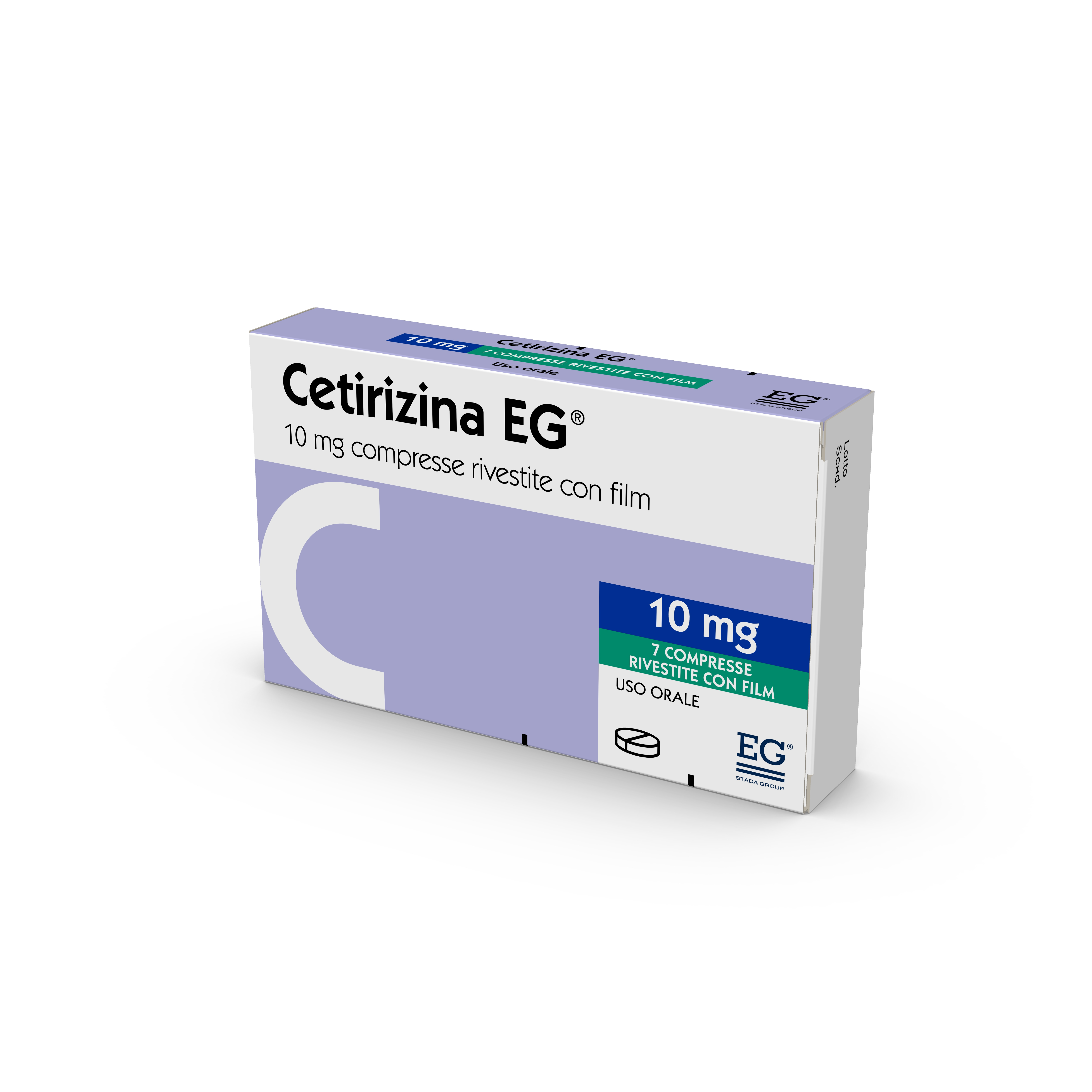 CETIRIZINA EG*7CPR RIV 10MG - farmacia187.it