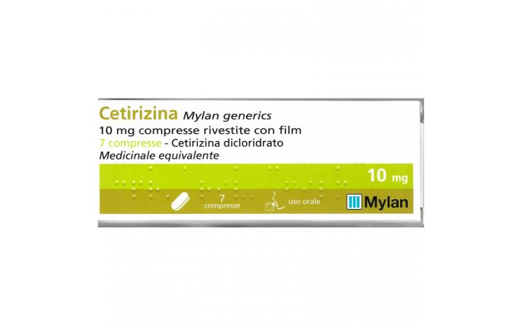 CETIRIZINA MY*7CPR RIV 10MG - farmacia187.it