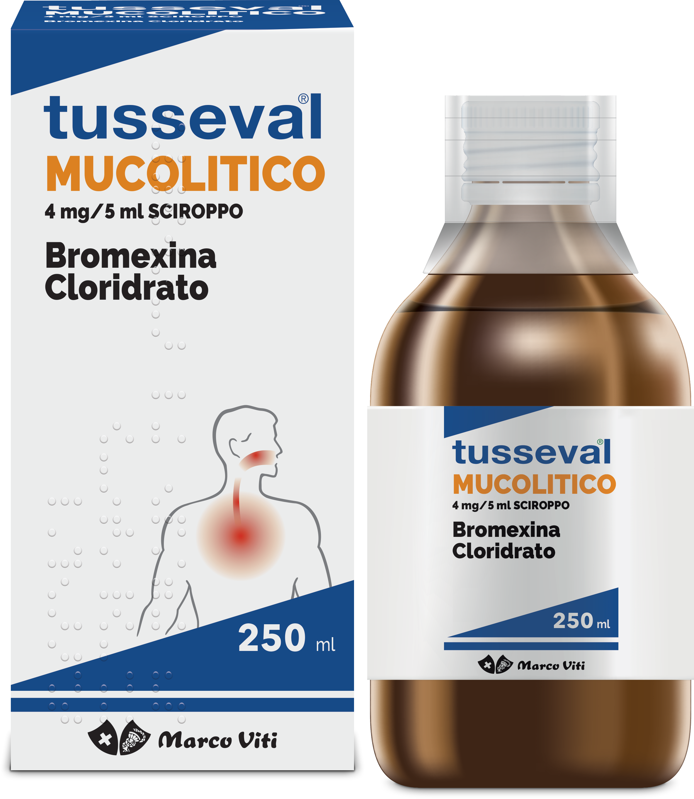 TUSSEVAL MUCOLITICO*SCIR 250ML - farmacia187.it