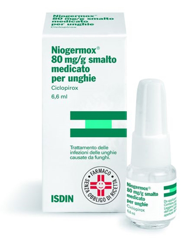 NIOGERMOX*SMALTO UNGHIE 6,6ML - farmacia187.it