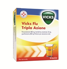 VICKS FLU TRIPLA A*OS 10BUST - farmacia187.it