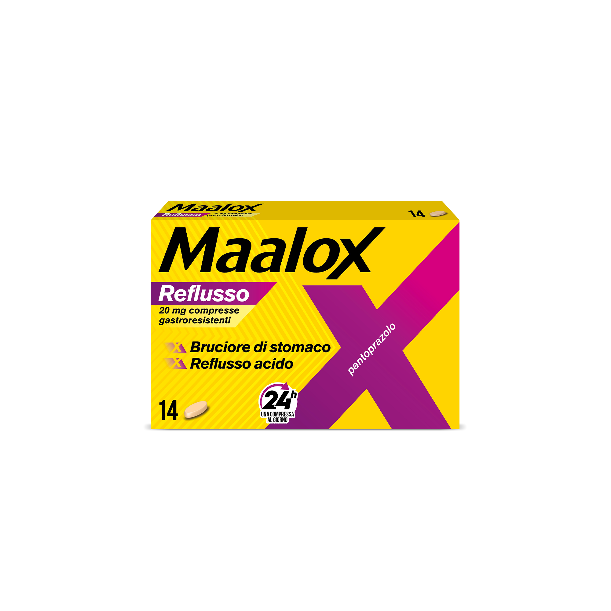 MAALOX REFLUSSO*14CPR 20MG - farmacia187.it