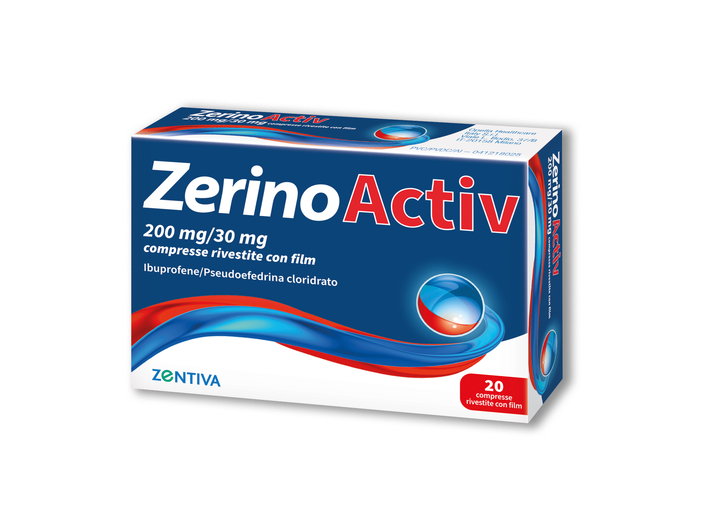 ZERINOACTIV*20CPR 200MG+30MG - farmacia187.it