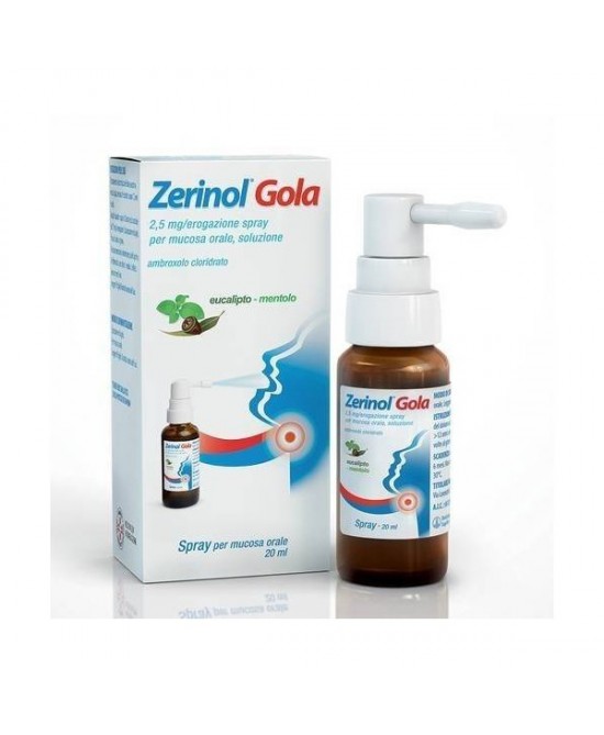 ZERINOL GOLA*SPR 20ML 2,5MG/ER - farmacia187.it