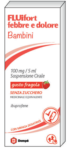 FLUIFORT FEBBRE DOL*BB150ML FR - farmacia187.it