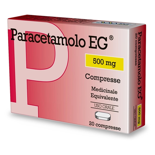 PARACETAMOLO EG*20CPR 500MG - farmacia187.it
