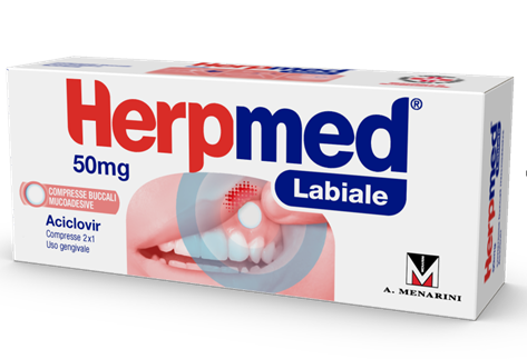 HERPMED LABIALE*2CPR BUCC 50MG - farmacia187.it