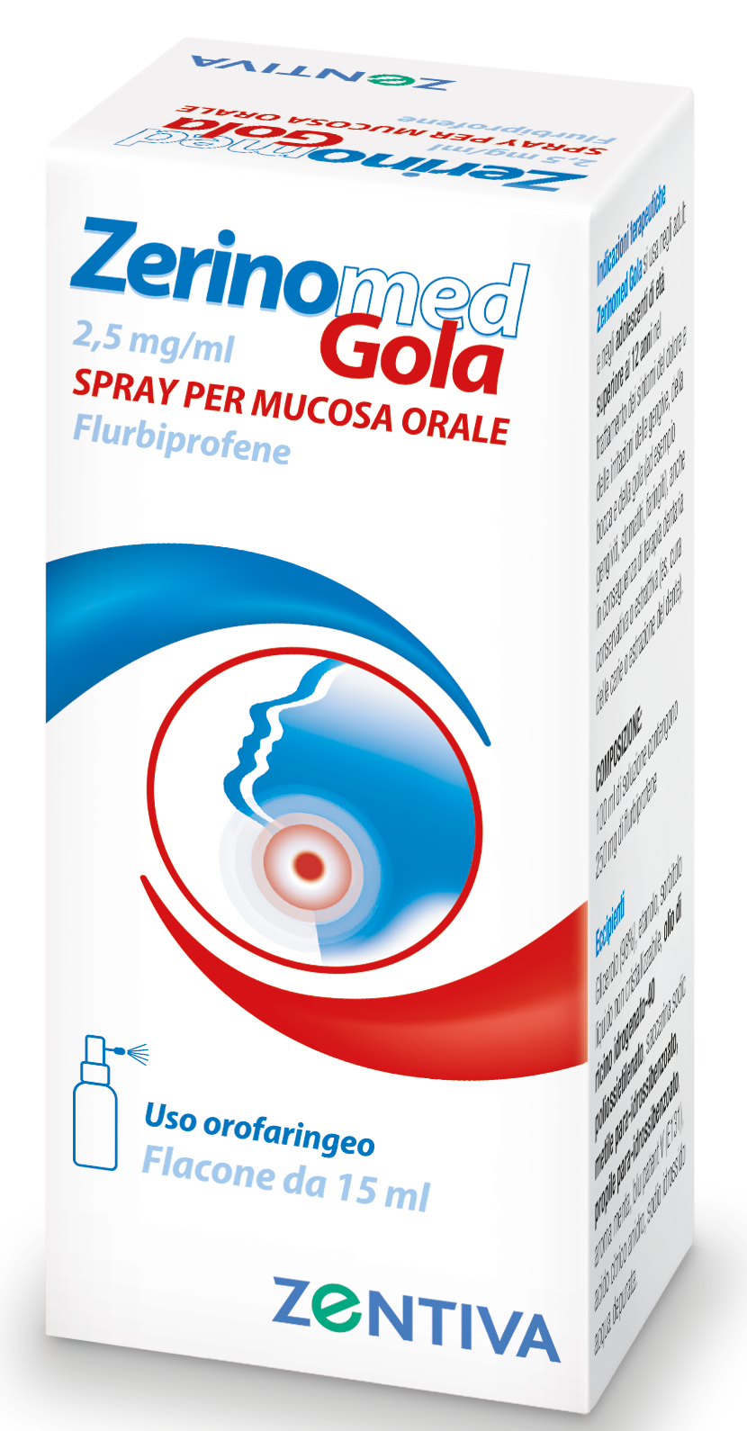 ZERINOMED GOLA*OS SPRAY 15ML - farmacia187.it