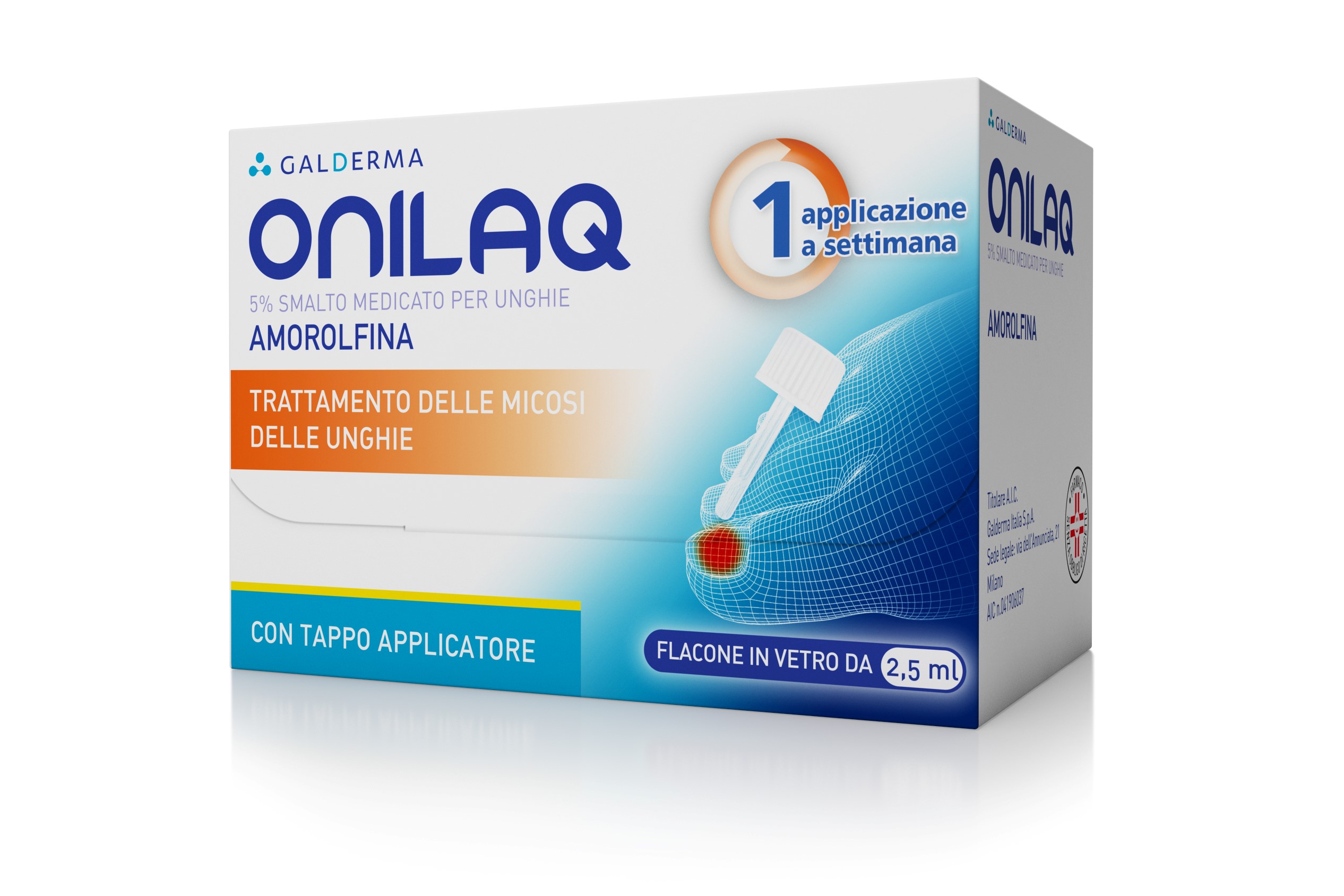 ONILAQ*SMALTO UNGHIE 2,5ML+TAP - farmacia187.it
