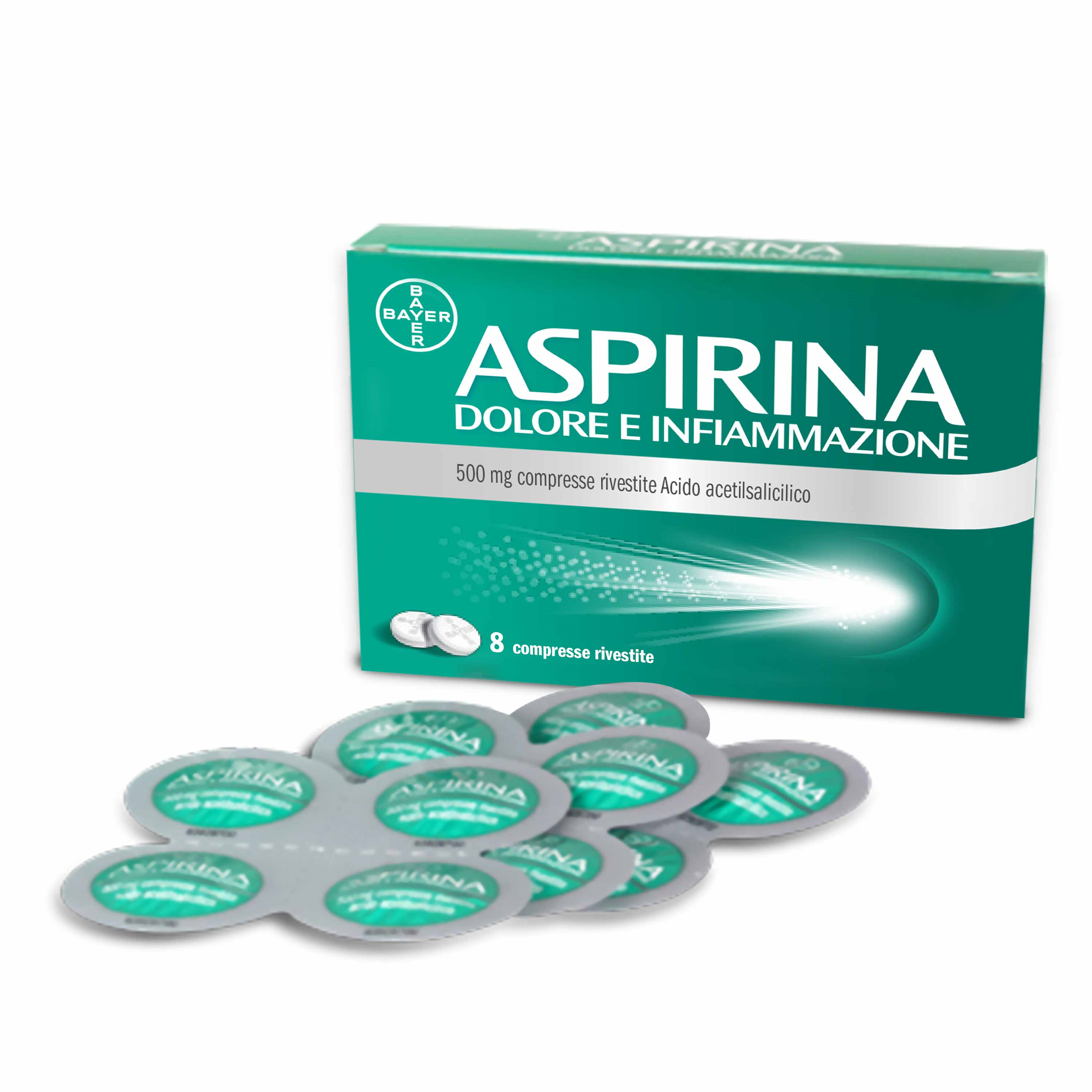 ASPIRINA DOLORE INF*8CPR 500MG - farmacia187.it