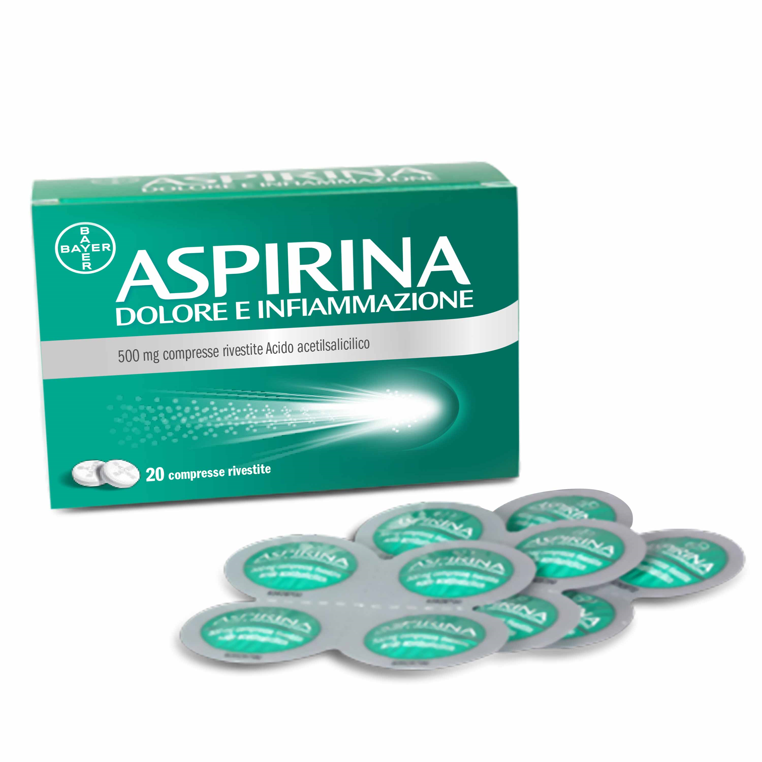 ASPIRINA DOLORE INF*20CPR500MG - farmacia187.it