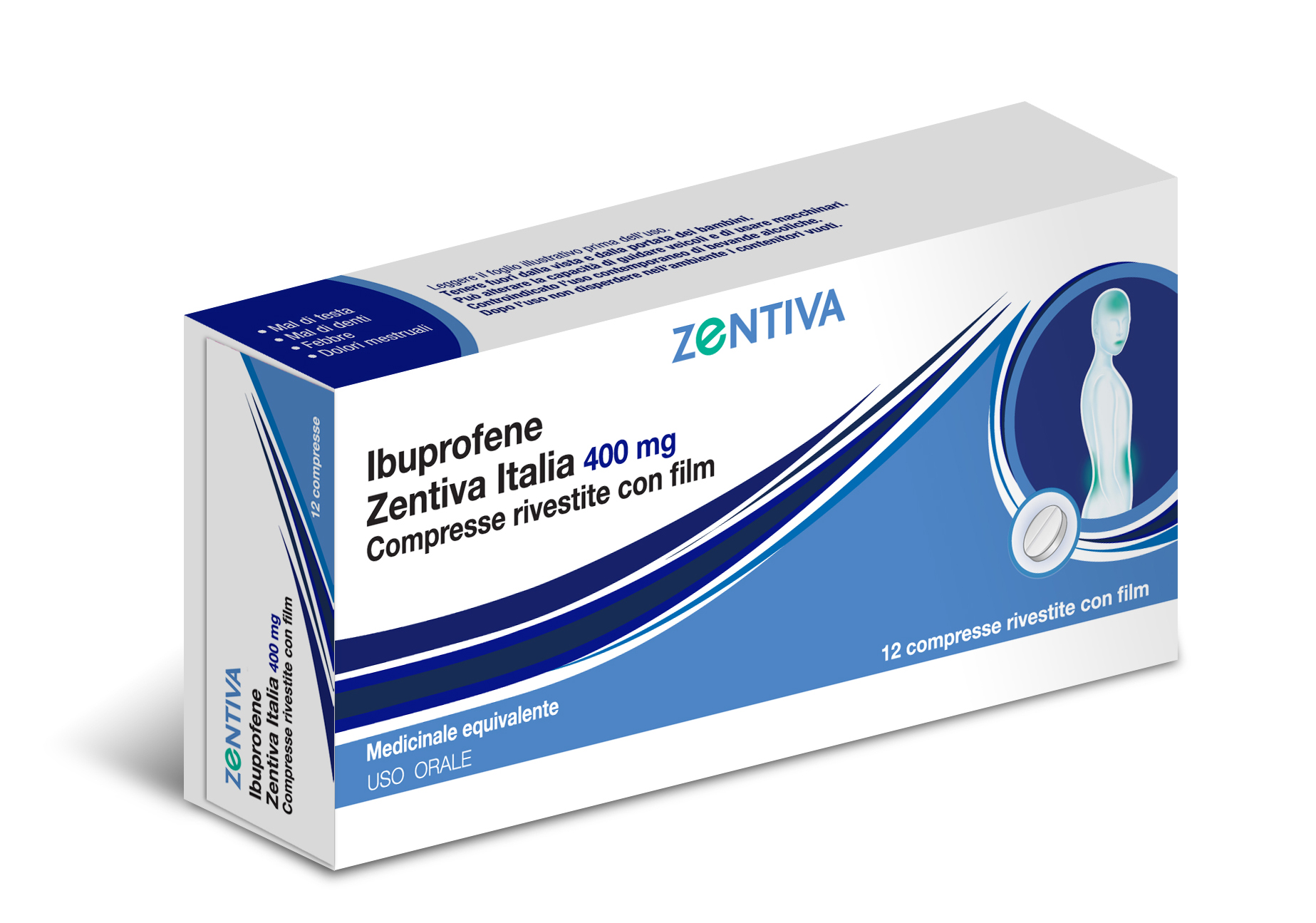 IBUPROFENE ZEN*12CPR 400MG - farmacia187.it