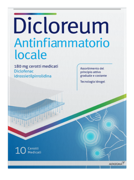 DICLOREUM ANT LOC*10CER MED180 - farmacia187.it