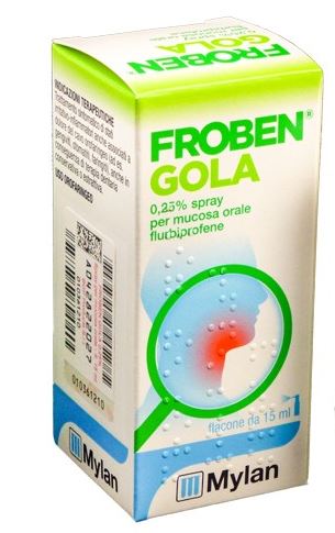 FROBEN GOLA - Spray Nebulizzatore 15ml 0,25% - farmacia187.it