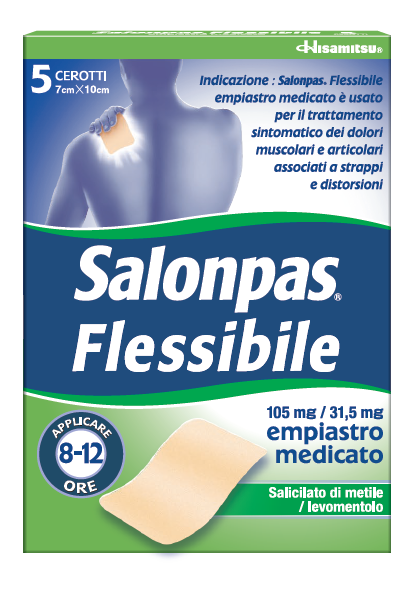 SALONPAS FLESSIBILE*5CER7x10CM - farmacia187.it