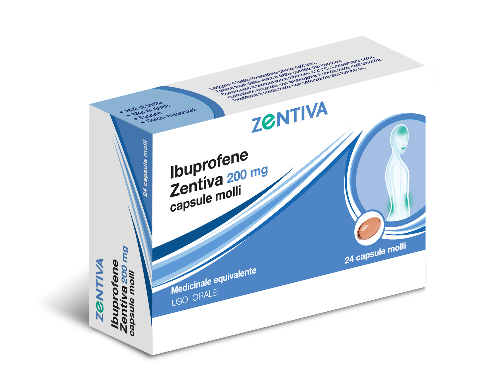 IBUPROFENE ZEN*24CPS 200MG - farmacia187.it