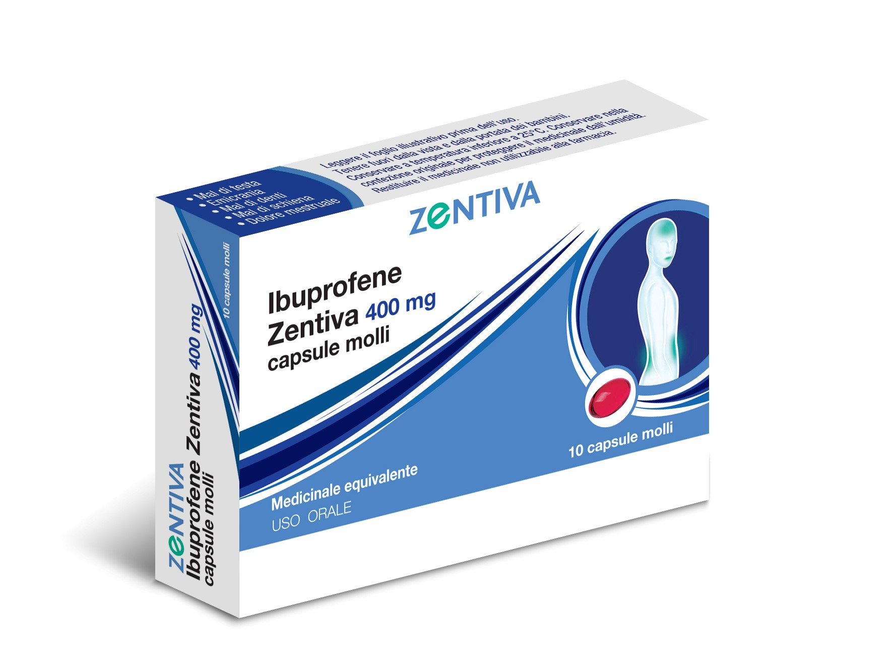 IBUPROFENE ZEN*10CPS 400MG - farmacia187.it