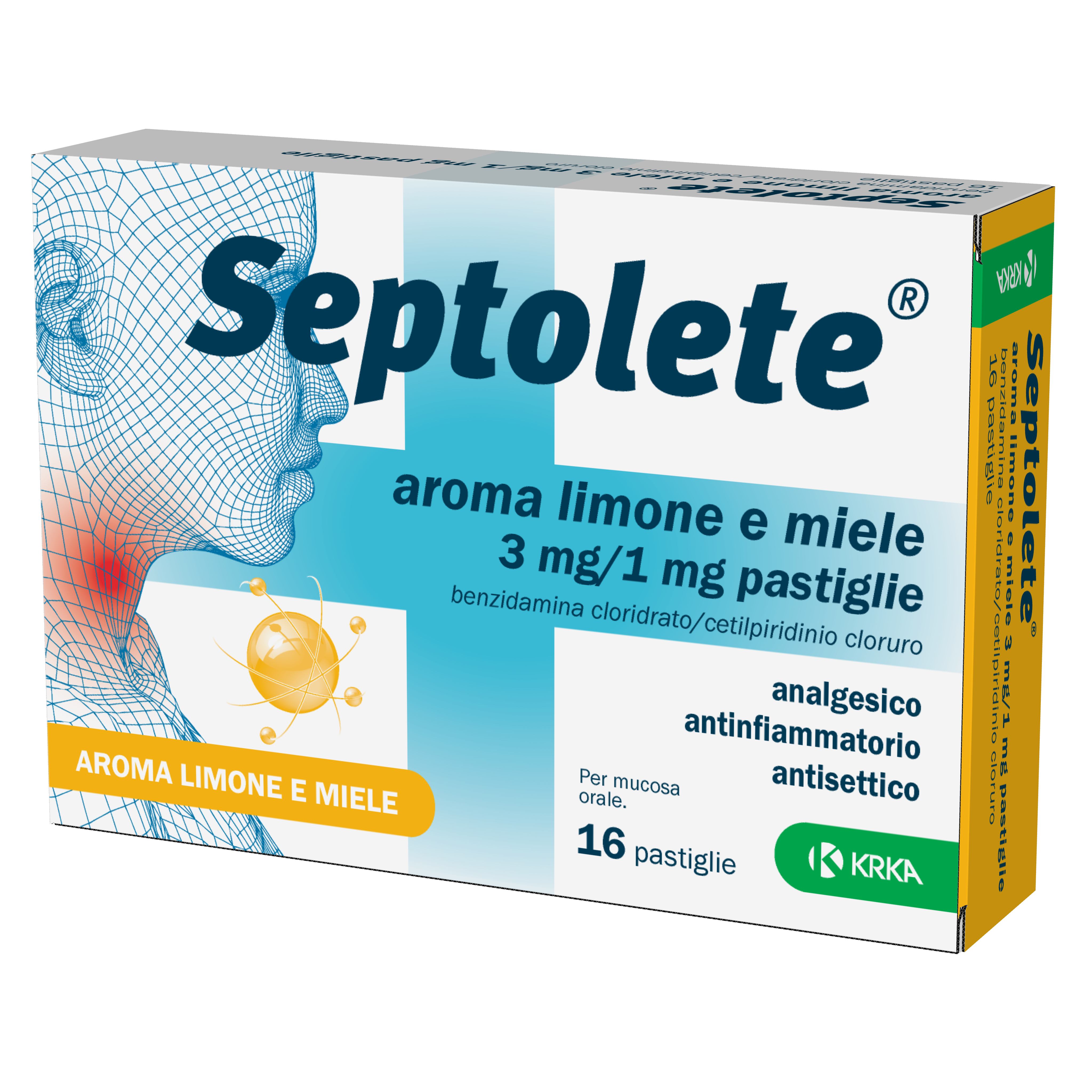 SEPTOLETE*16PAST 3+1MG LIM MIE - farmacia187.it