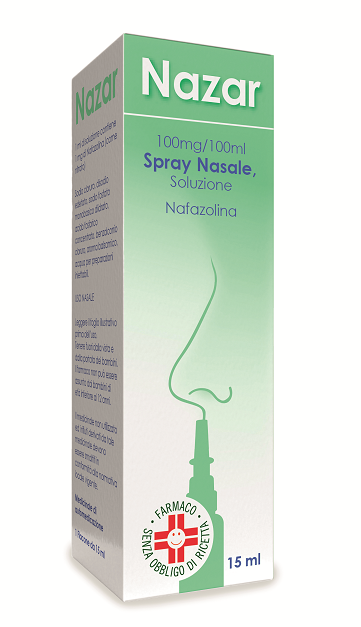 NAZAR*SPRAY NAS 15ML 1MG/ML - farmacia187.it