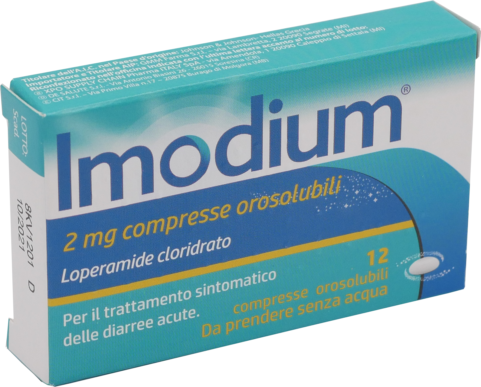 IMODIUM*12CPR OROSOL 2MG - farmacia187.it