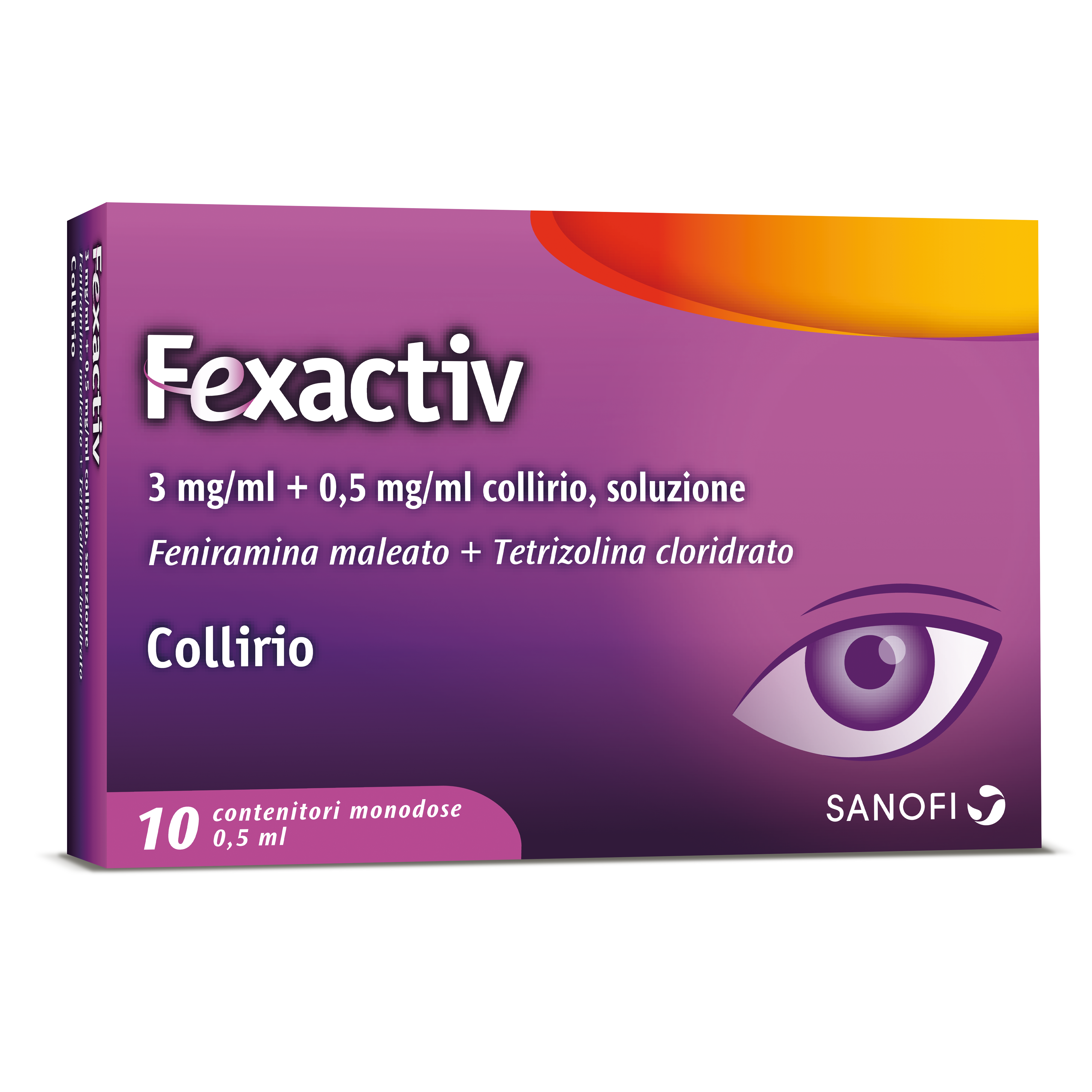 FEXACTIV*COLLIRIO 10FL 0,5ML - farmacia187.it