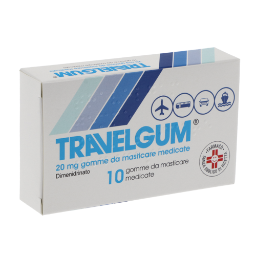 TRAVELGUM*10GOMME MAST 20MG - farmacia187.it