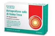 KETOPROFENE LISINA TEVA*24BS - farmacia187.it
