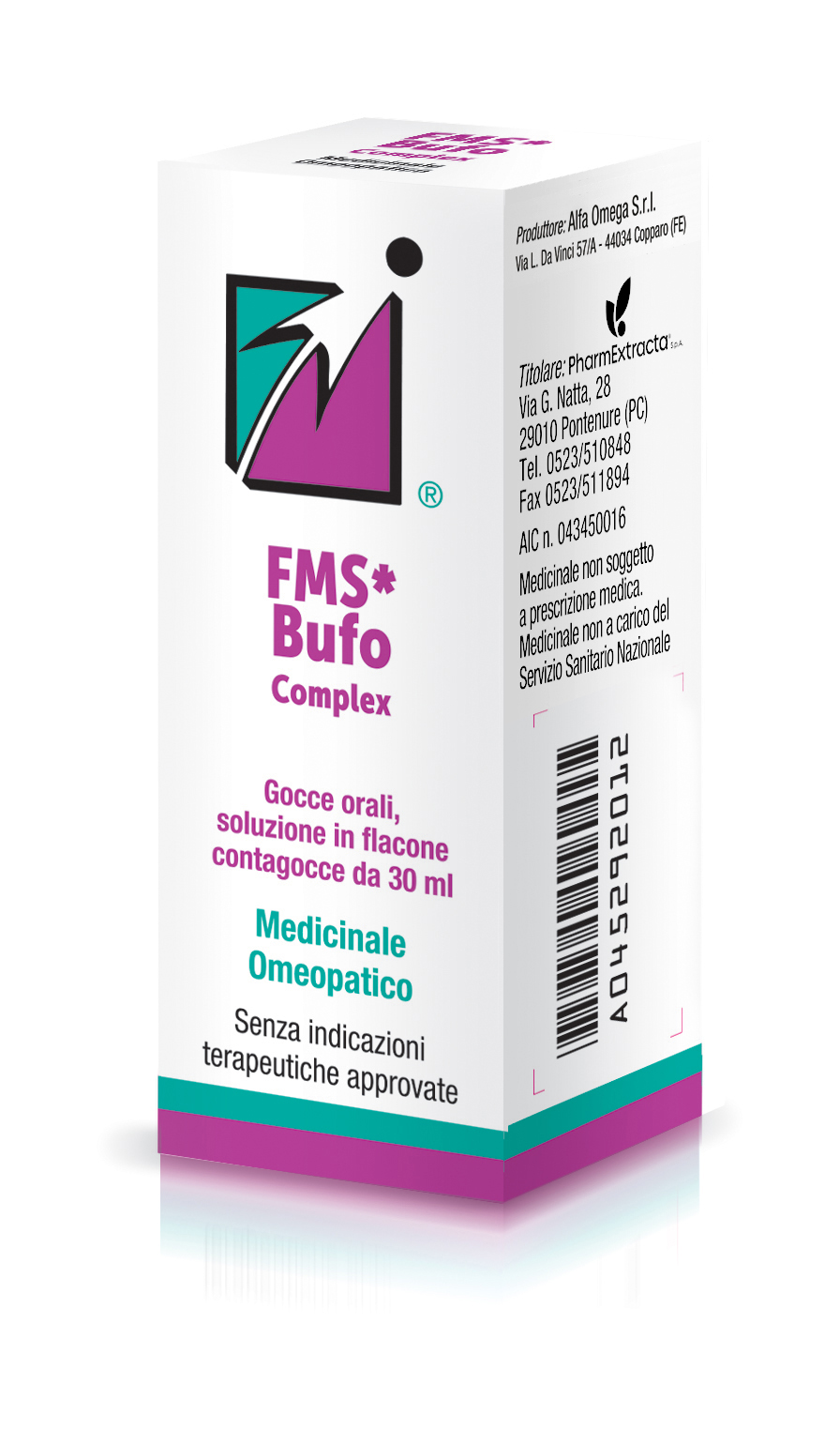 FMS BUFO COMPLEX*30ML GTT - farmacia187.it