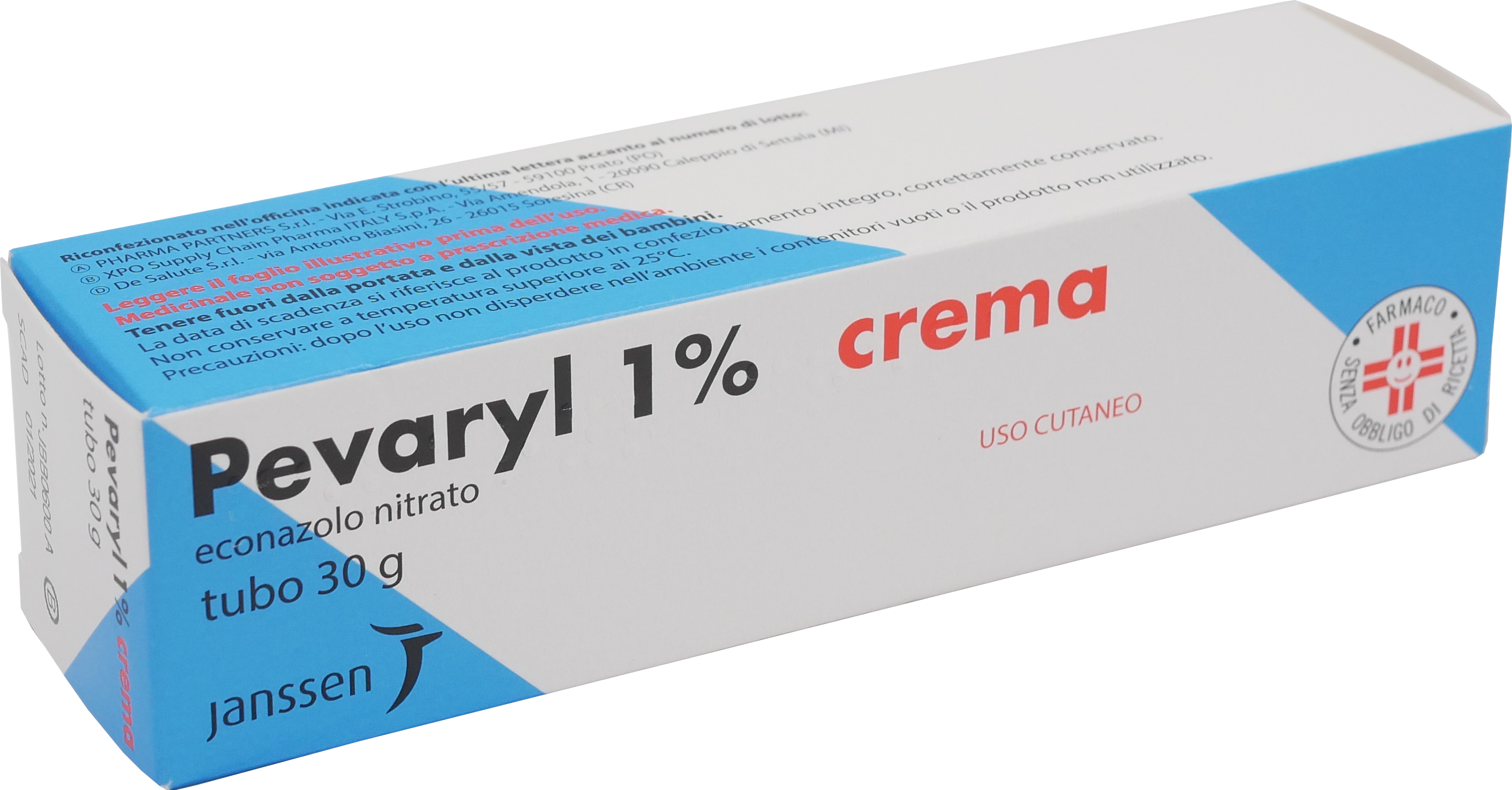 PEVARYL*CREMA 30G 1% - farmacia187.it