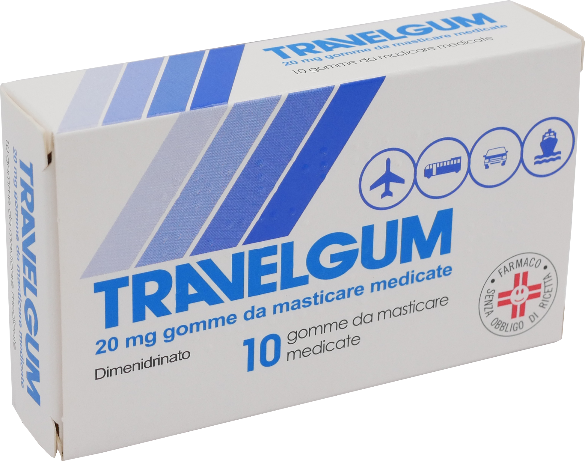 TRAVELGUM*10GOMME MAST 20MG - farmacia187.it