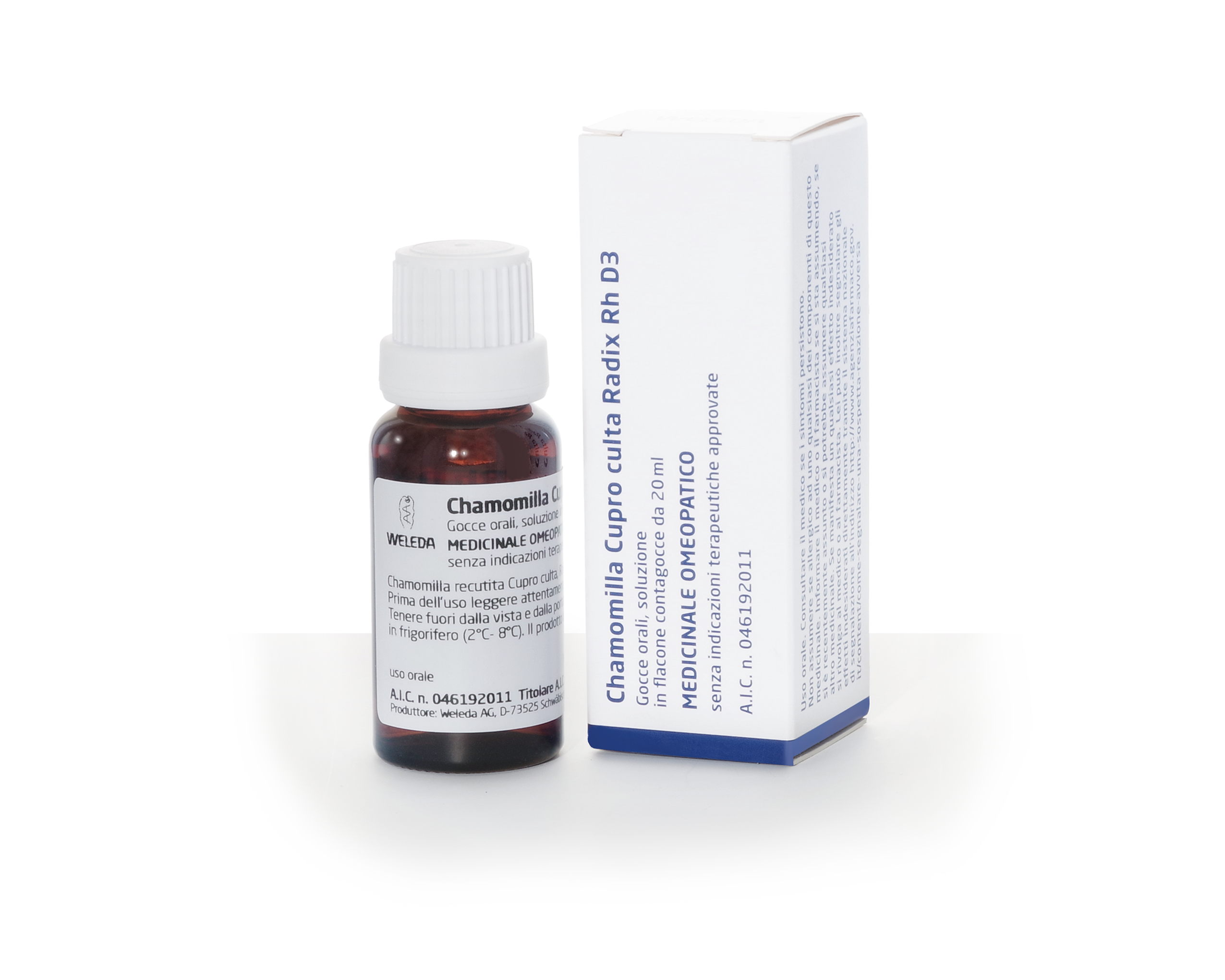 CHAMOMILLA CUPR*3DH 20ML OS - farmacia187.it