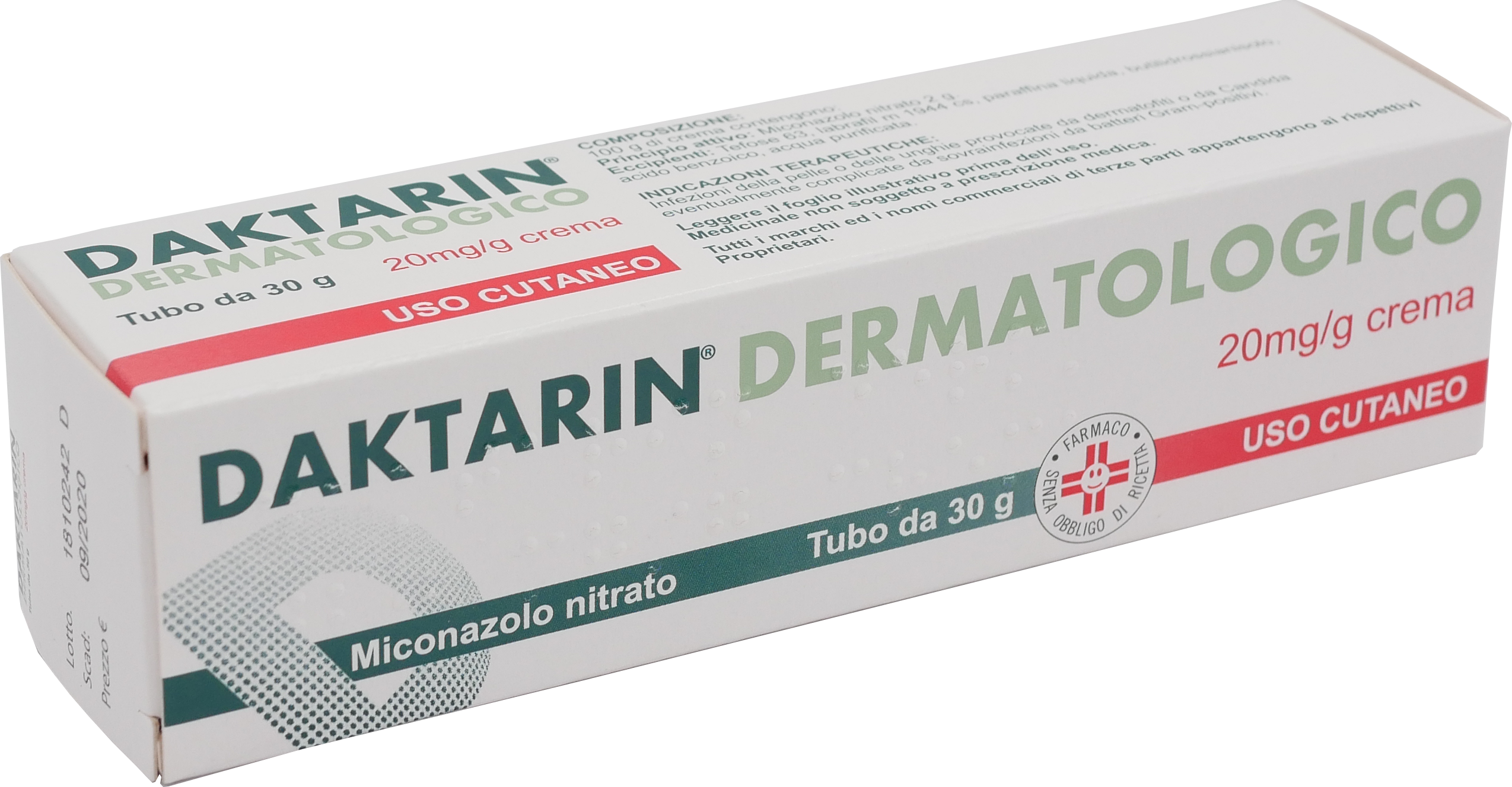 DAKTARIN*CREMA DERM 30G 20MG/G - farmacia187.it