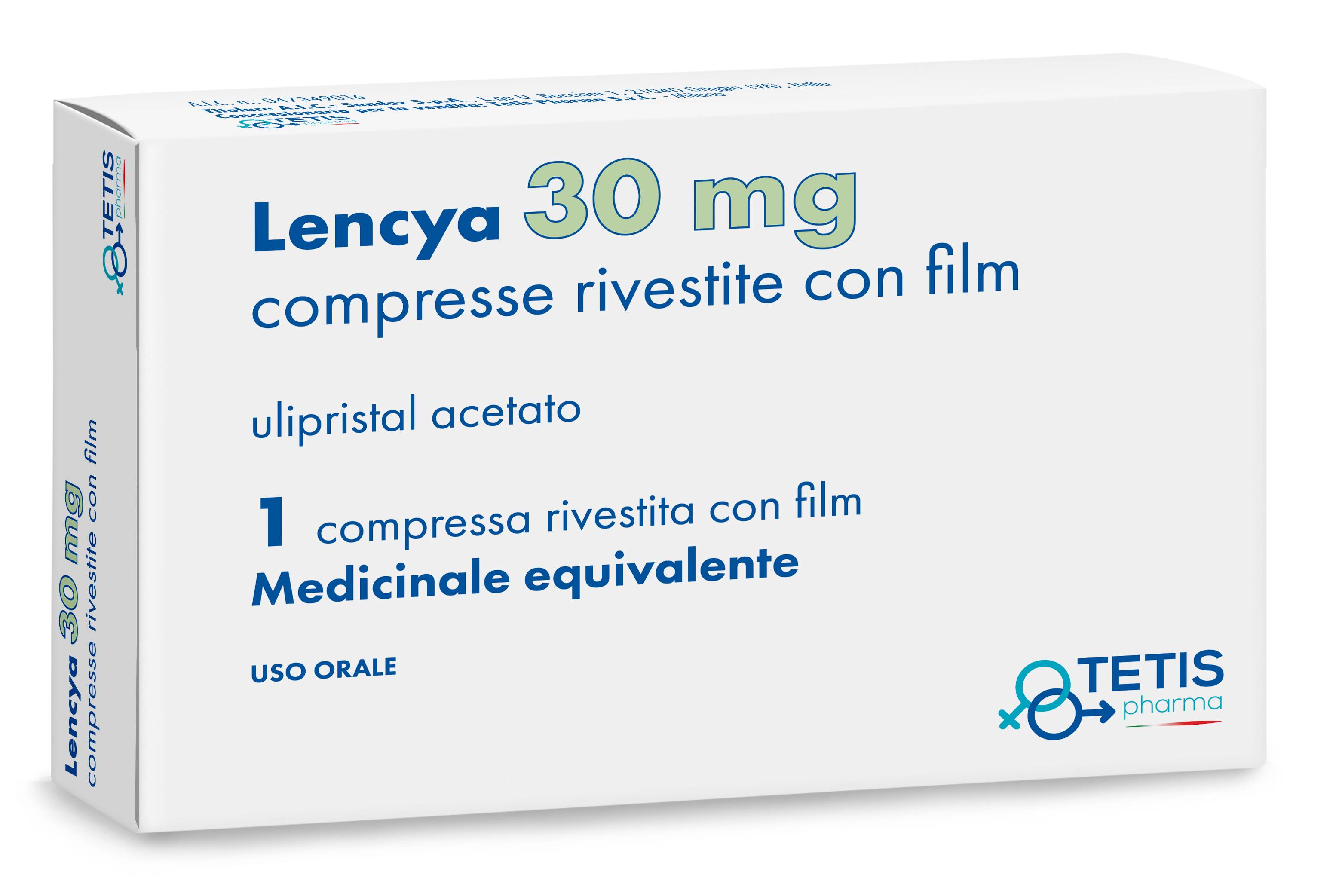 LENCYA*1CPR RIV 30MG - farmacia187.it