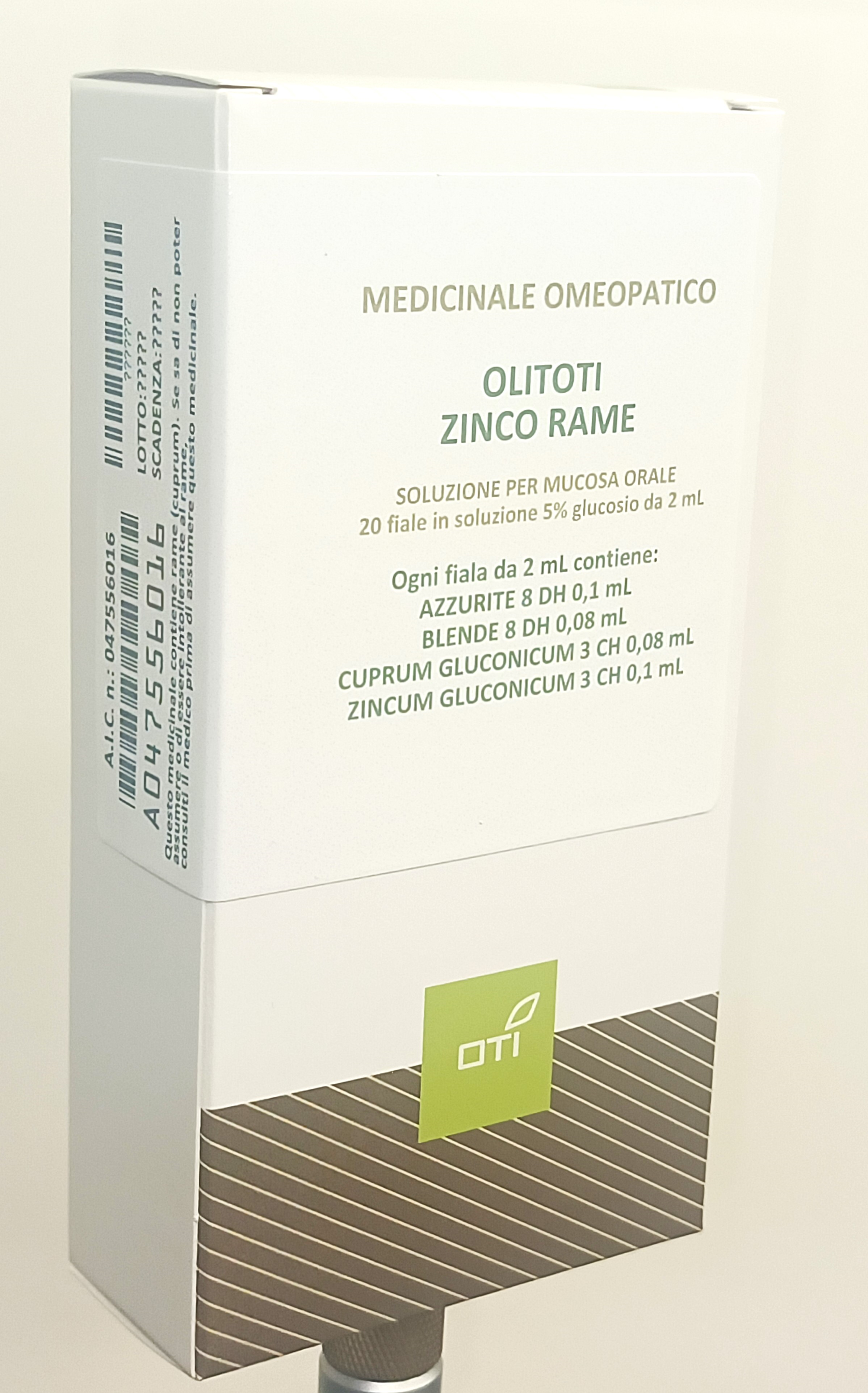 OLITOTI ZINCO RAME*OS 20F 2ML - farmacia187.it