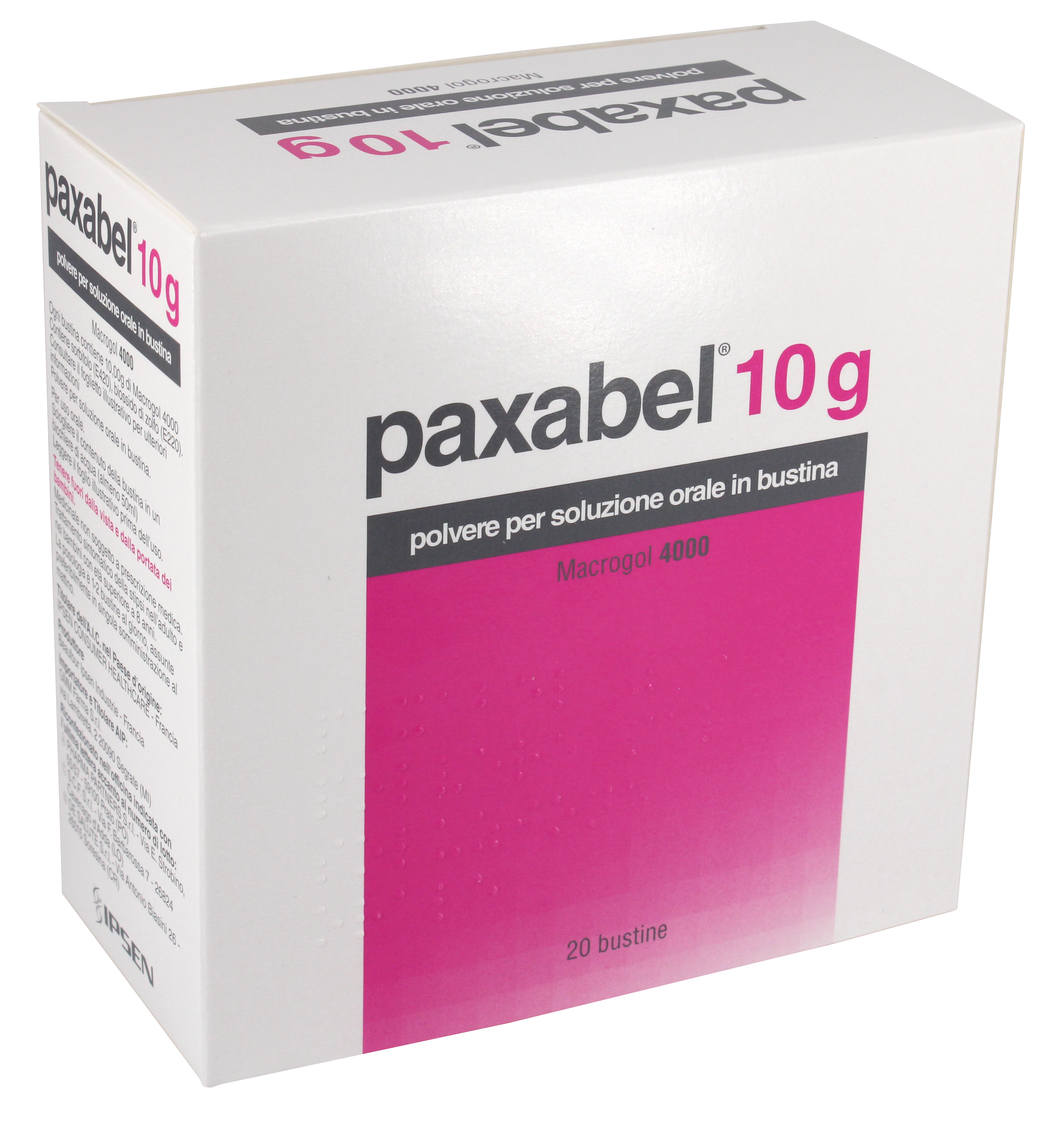 PAXABEL*OS POLV 20BUST 10G - farmacia187.it