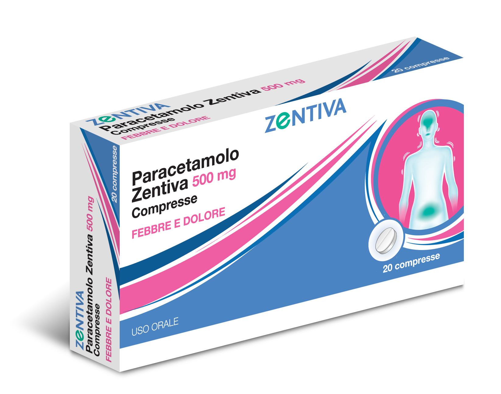 PARACETAMOLO ZEN*20CPR 500MG - farmacia187.it